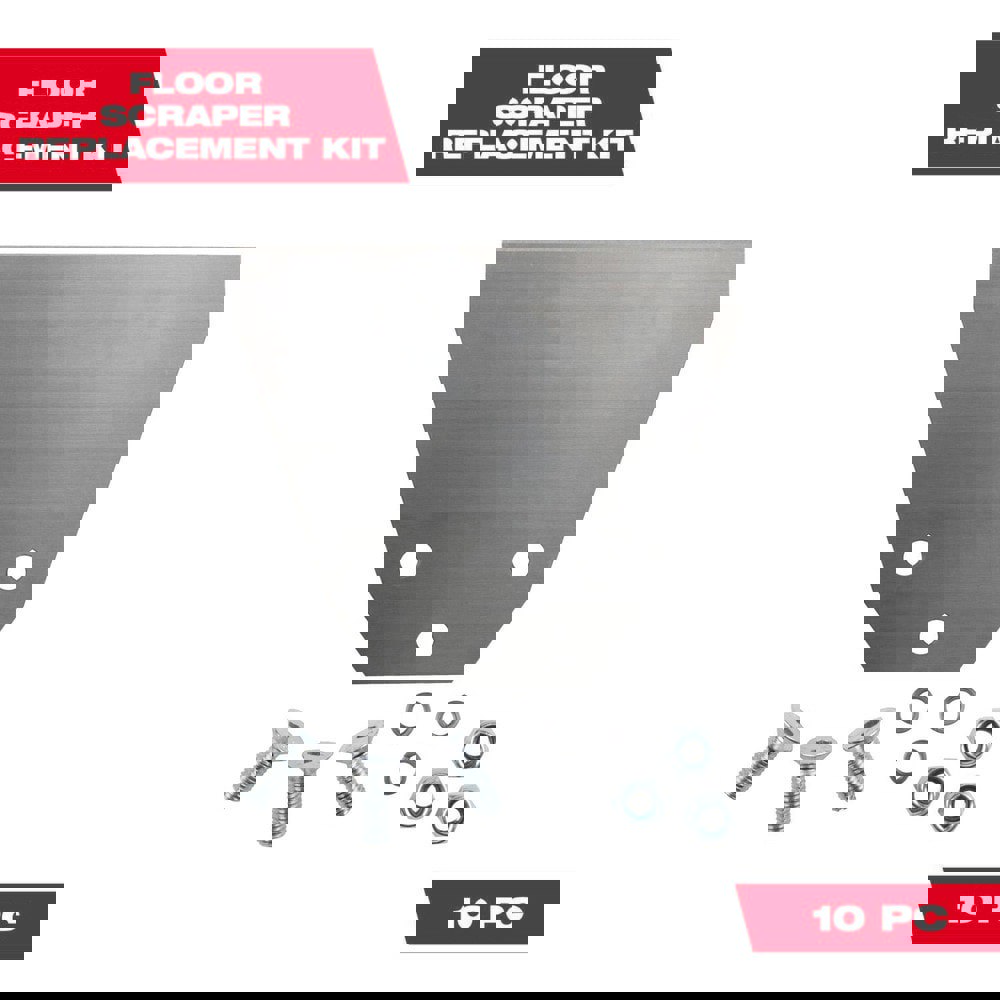 Scraper Replacement Blades; Product Type: Chisel ; Flexibility: Flexible ; Blade Material: Steel ; Number Of Edges: 1 ; Blade Length: 10 ; Blade Width: 5
